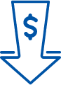 Icon_DollarDownArrow_BaseBlue
